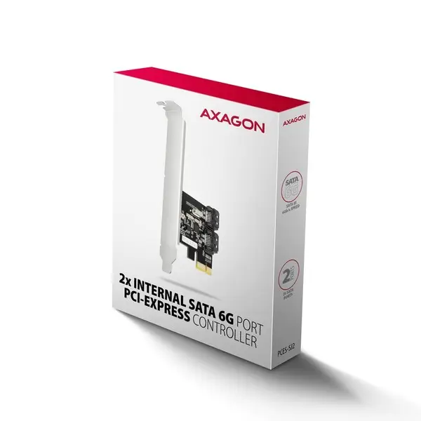SSD ACC I/O CONTROLLER PCIE/2XSATA 6G PCES-SJ2 AXAGON – 9