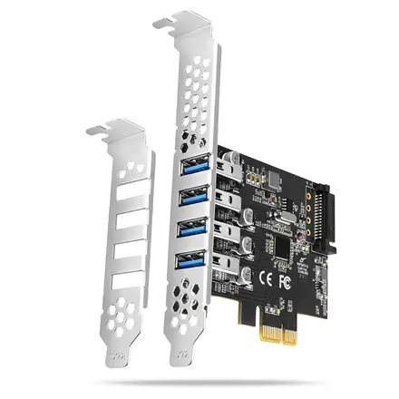 I/O CARD USB PCIE 4PORT/PCEU-43RS AXAGON – 3