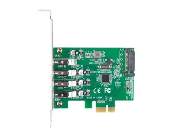 LANBERG extension card PCI Express > 4 x USB 3.1 GEN1 + low profile bracket – 4