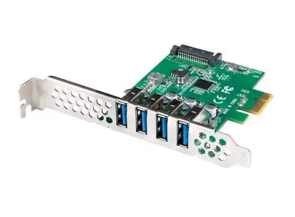 LANBERG extension card PCI Express > 4 x USB 3.1 GEN1 + low profile bracket – 5