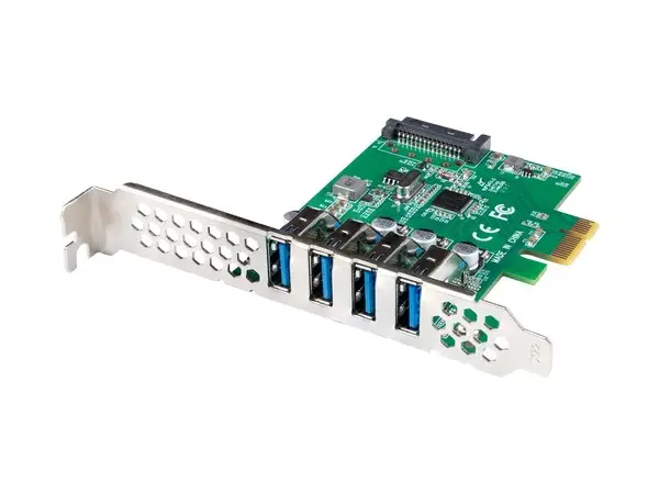 LANBERG extension card PCI Express > 4 x USB 3.1 GEN1 + low profile bracket – 6