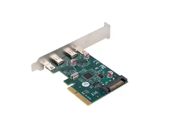 Lanberg PCI-Express X1 Card to 2X USB-C 3.2 GEN 2X1 Low profile – 5