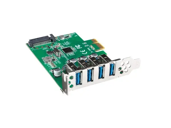 LANBERG extension card PCI Express > 4 x USB 3.1 GEN1 + low profile bracket – 10