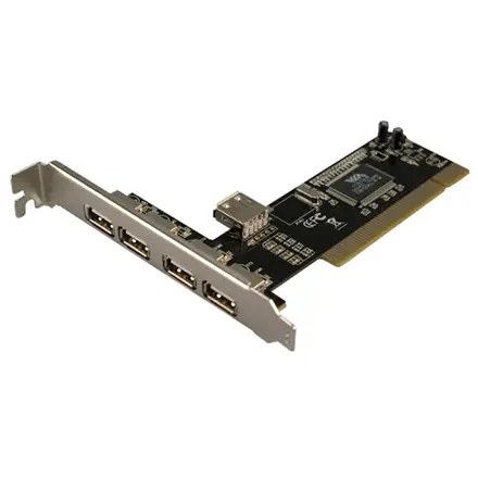 Logilink 4+1-port USB 2.0 PCI – 3