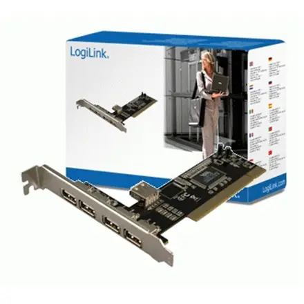 Logilink 4+1-port USB 2.0 PCI – 4