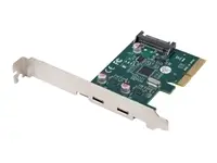 Lanberg PCI-Express X1 Card to 2X USB-C 3.2 GEN 2X1 Low profile – 7