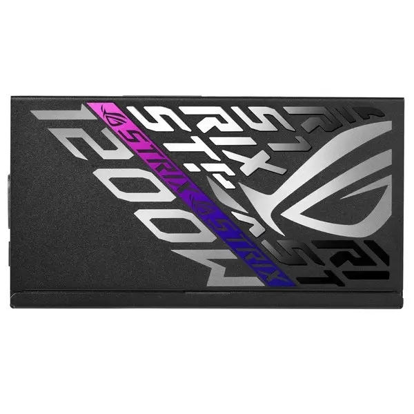 ASUS ROG -STRIX-1200P-GAMING-E maitinimo blokas 1200 W 20+4 pin ATX ATX Juoda, Multi spalvos – 5