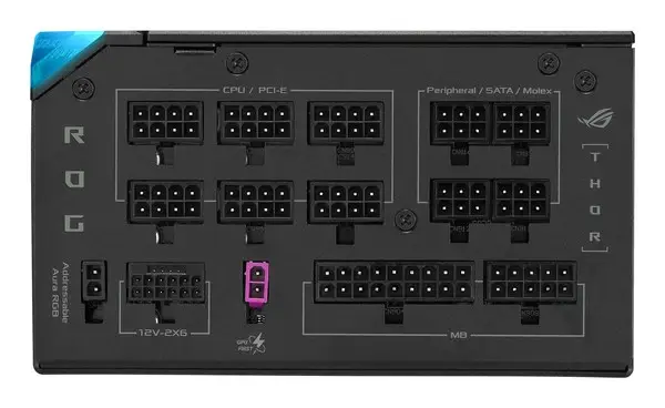 ASUS ROG -THOR-1000P3-GAMING-E maitinimo blokas 1000 W 20+4 pin ATX ATX Juoda – 3