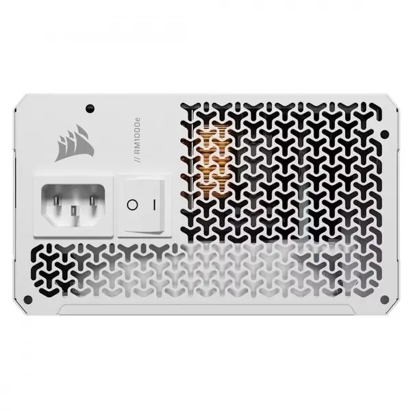 CORSAIR RMe White Series 3rd Gen RM1000e ThermalProtect White 1000 Watt ATX 3.1 PCIe 5.1 Cybenetics Fully Modular Power – 4