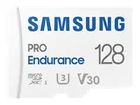 SAMSUNG PRO Endurance microSD 128GB UHS-I U3 Class10 R100/W40 up to 70080 hours incl. SD Adapter 2022 – 2
