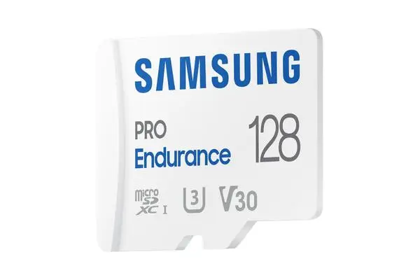 SAMSUNG PRO Endurance microSD 128GB UHS-I U3 Class10 R100/W40 up to 70080 hours incl. SD Adapter 2022 – 5