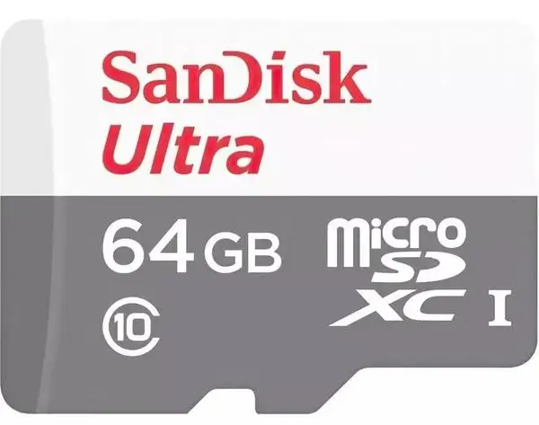 SANDISK Ultra microSDXC 64GB + SD Adapter 100MB/s Class 10 UHS-I – 2