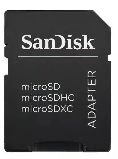 SANDISK Ultra microSDXC 64GB + SD Adapter 100MB/s Class 10 UHS-I – 4
