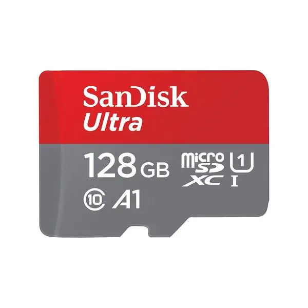 SANDISK Ultra microSDXC 128GB + SD Adapter 100MB/s Class 10 UHS-I – 2