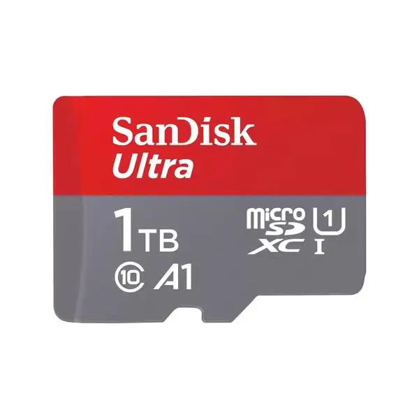 SANDISK Ultra microSDXC 1TB + SD Adapter 150MB/s A1 Class 10 UHS-I – 2