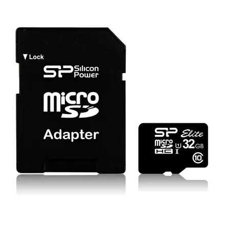 SILICON POWER memory card Elite Micro SDHC 16GB Class 10 up to 85MB/s + Adapter – 6