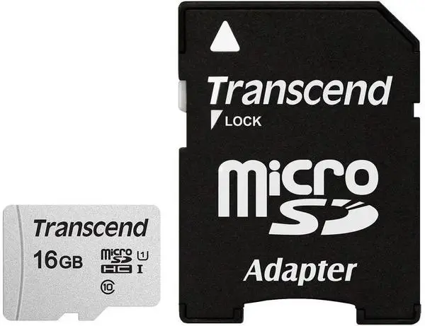 TRANSCEND 16GB UHS-I U1 microSDHC I Class10 with Adapter – 3