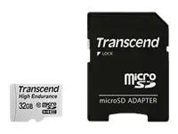 TRANSCEND High Endurance 32GB microSDHC Class10 21MB/s MLC incl. Adapter – 3