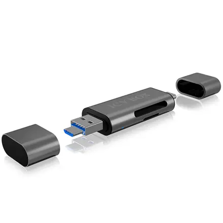 Raidsonic External card reader with multi-USB connector – 8