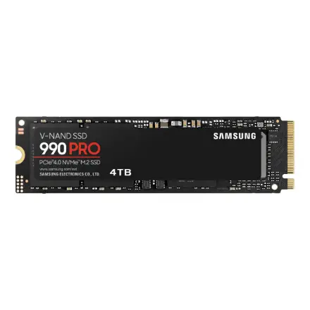 SAMSUNG SSD 990 PRO 4TB M.2 2280 PCIe 4.0 x4 NVMe 2.0 up to 7.450 MB/s read + up to 6.900 MB/s write