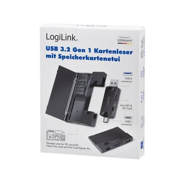 USB3.2 Gen1 card reader for SD/microSD cards – 6