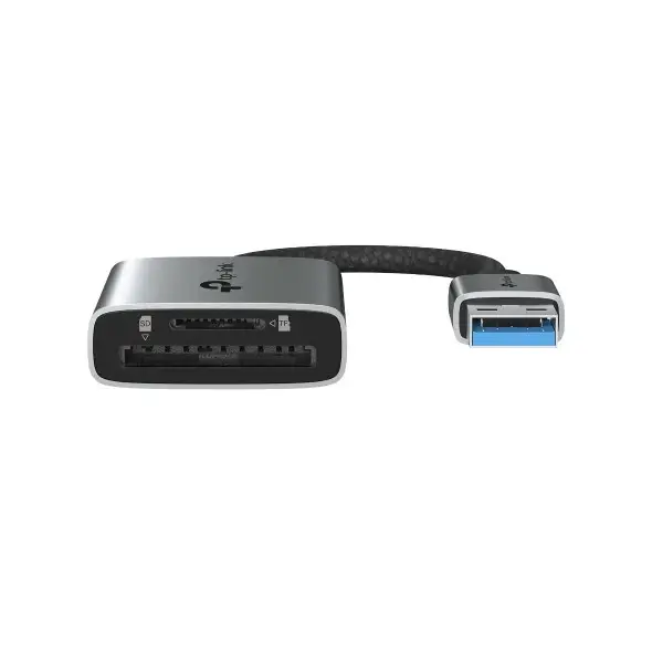 Atminties Kortelių Skaitytuvas - TP-Link UA430 USB 3.2 Gen 1 Type-C SD/MicroSD Pilkas – 2