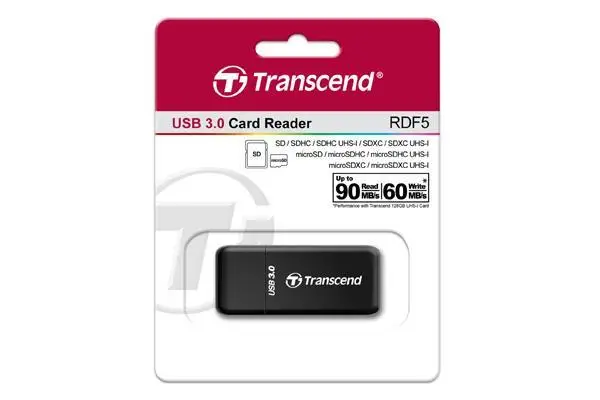 TRANSCEND RDF5 Card Reader USB 3.0 black – 6