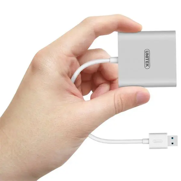 UNITEK Y-9313 USB3.0 to Multi-In-One Aluminium Card Reader Y-9313 – 3