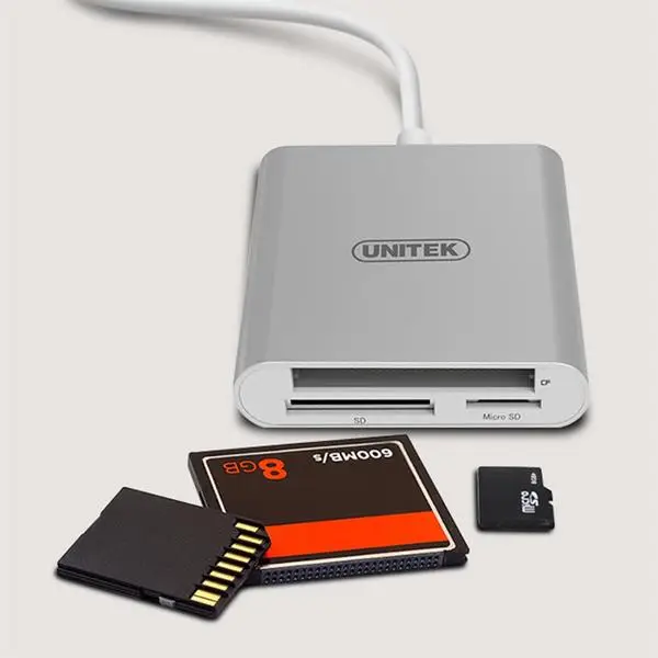 UNITEK Y-9313 USB3.0 to Multi-In-One Aluminium Card Reader Y-9313 – 5