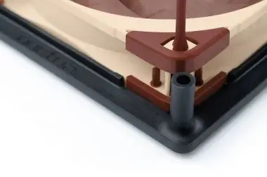 Noctua NA-SFMA1 kompiuterio aušinimo komponentas Universalus Montavimo rinkinys Juoda 2 vnt