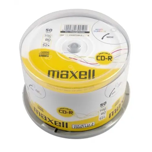 CD Diskai - Maxell 52x 80/700MB 50 Vnt.
