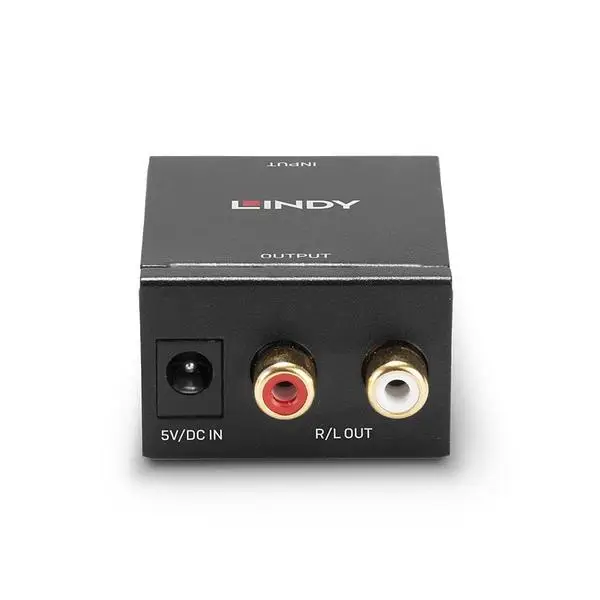 I/O CONVERTER TOSLINK&COAXIAL/TO PHONO DAC 70368 LINDY – 2