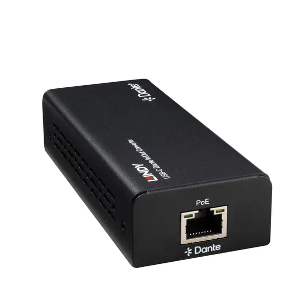 Garso Keitiklis - Lindy USB C Dante In/Out Keitiklis, 100Mbps, AES67, Juodas – 4