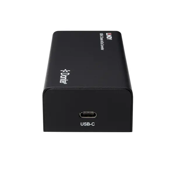 Garso Keitiklis - Lindy USB C Dante In/Out Keitiklis, 100Mbps, AES67, Juodas – 2