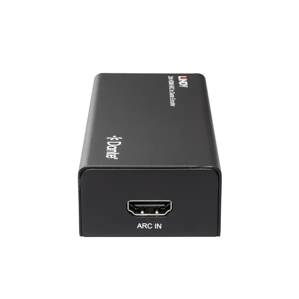 Garso Koduoklis - Lindy 2ch HDMI ARC į Dante Koduoklį, 24-bit, 100m, Juodas – 4