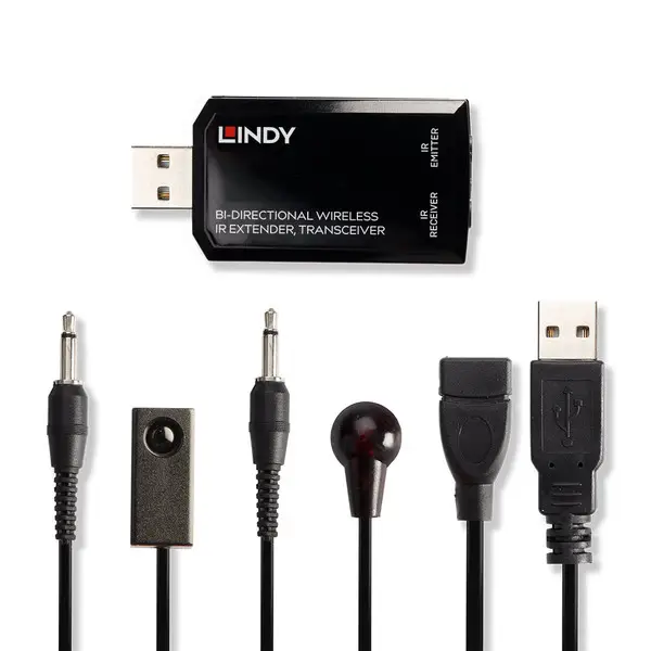 IR Ilgintuvas - LINDY Dvipusis Belaidis IR Ilgintuvas, 150 m, 866MHz, Juodas – 3