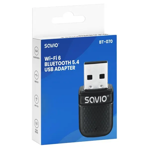 Savio BT-070 sąsajos plokštė / adapteris USB 2.0 – 3