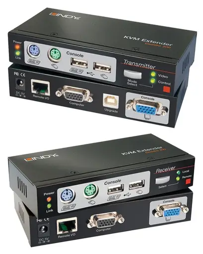 KVM Ilgintuvas - LINDY Cat.6 VGA USB PS/2 KVM Ilgintuvas 1920x1200@60Hz 300 m