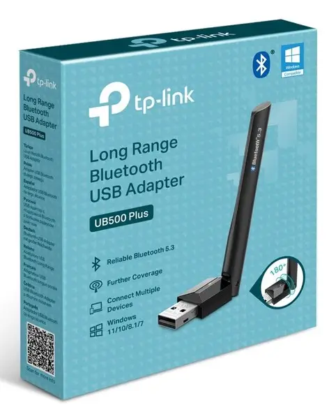 TP-LINK UB500 Plus padidinto veikimo spindulio Bluetooth 5.3 USB adapteris – 8