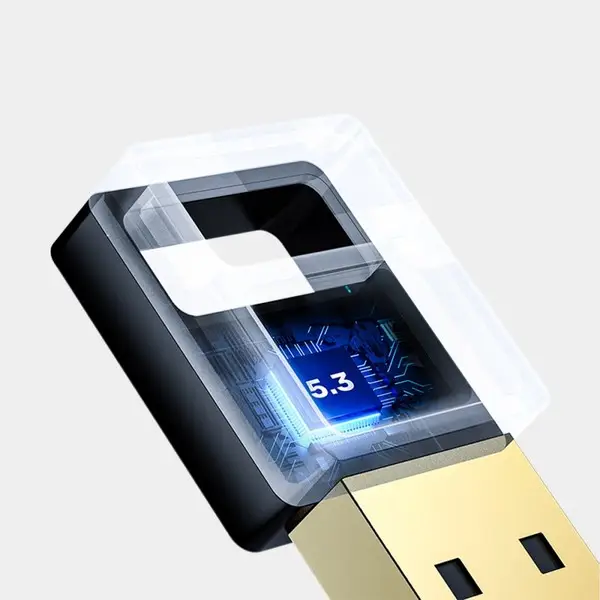 UNITEK BLUETOOTH ADAPTERIS 5.3 BLE USB-A JUODAS – 3