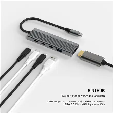 Fixed HUB Core FIXHU-CR-GR Space Gray – 5