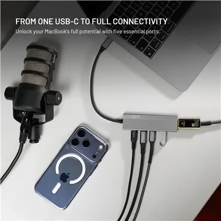 Fixed HUB Core FIXHU-CR-GR Space Gray – 3