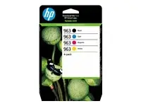 HP 963 CMYK Original Ink Cartridge 4-Pack