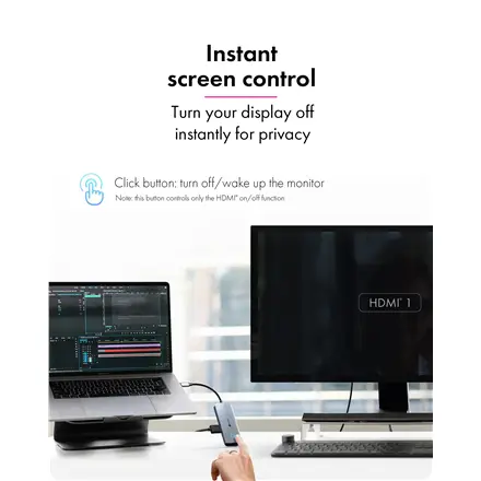 Raidsonic Spade Dock 4081 (Off-Screen Button) – 3