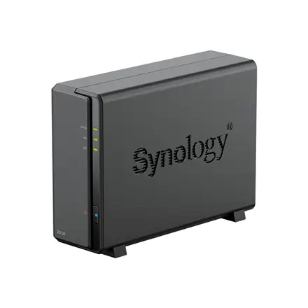 SYNOLOGY DS124 1-Bay NAS RTD1619B 1GB RAM – 5