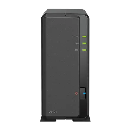 SYNOLOGY DS124 1-Bay NAS RTD1619B 1GB RAM – 4
