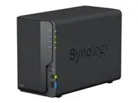 SYNOLOGY DS223 DiskStation 2-bay NAS server - Realtek RTD1619B, 2GB DDR4, 2x 2.5"/3.5" HDD/SSD, 1x 1GbE, 3x USB 3.2 Gen1, WoL/W – 3