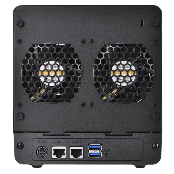 SYNOLOGY DS423 DiskStation 4-bay NAS server - Realtek RTD1619B, 2GB DDR4, 4x 2.5"/3.5" HDD/SSD, 2x 1GbE, 2x USB 3.2 Gen1, WoL/W – 6