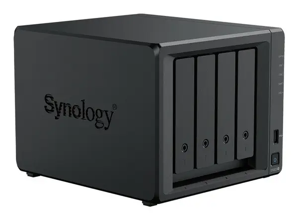 SYNOLOGY DS925+ DiskStation 4-bay NAS server - AMD Ryzen V1500B 4GB DDR4 4x 2.5/3.5 HDD/SSD 2x M.2 2280 NVMe SSD 2x 2.5GbE – 6