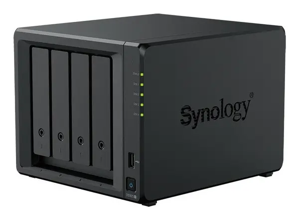 SYNOLOGY DS925+ DiskStation 4-bay NAS server - AMD Ryzen V1500B 4GB DDR4 4x 2.5/3.5 HDD/SSD 2x M.2 2280 NVMe SSD 2x 2.5GbE – 9